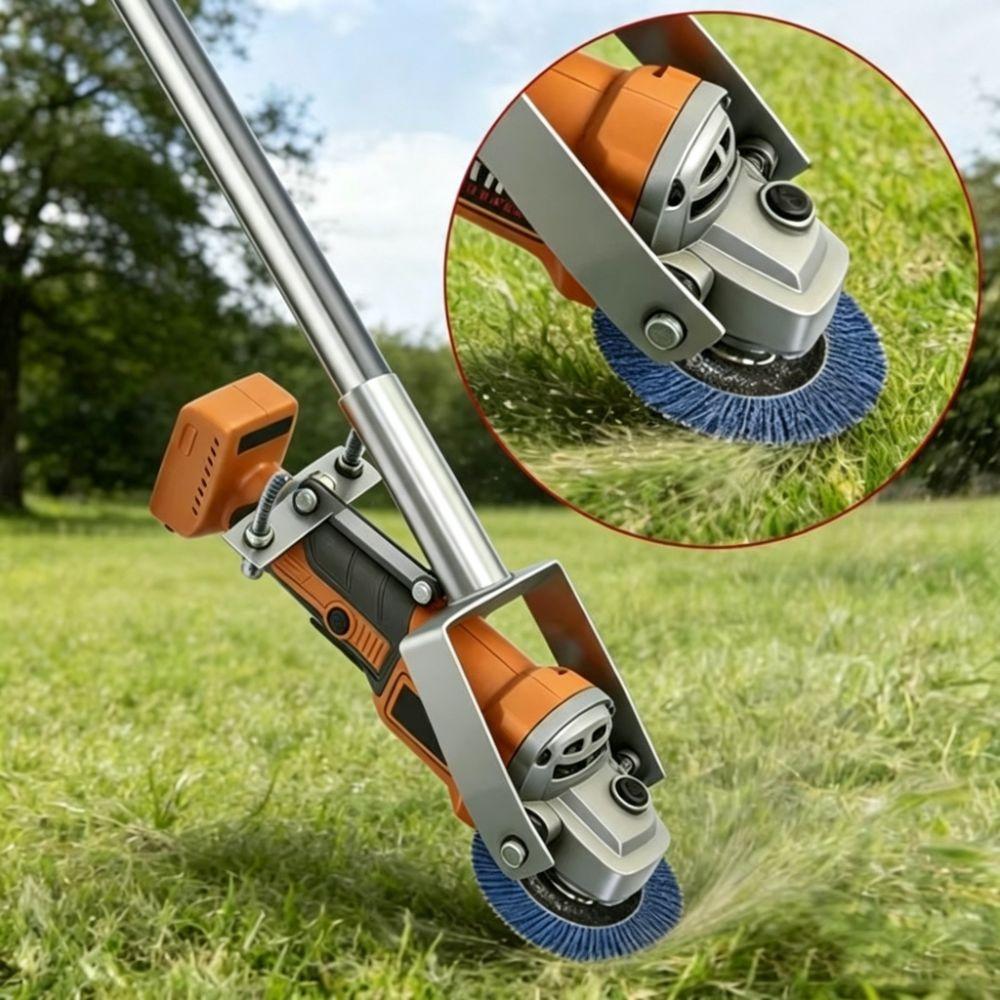 Welded Frame Angle Grinder Support Bracket Extended Long Shaft Extension Rod  Standing Operation
