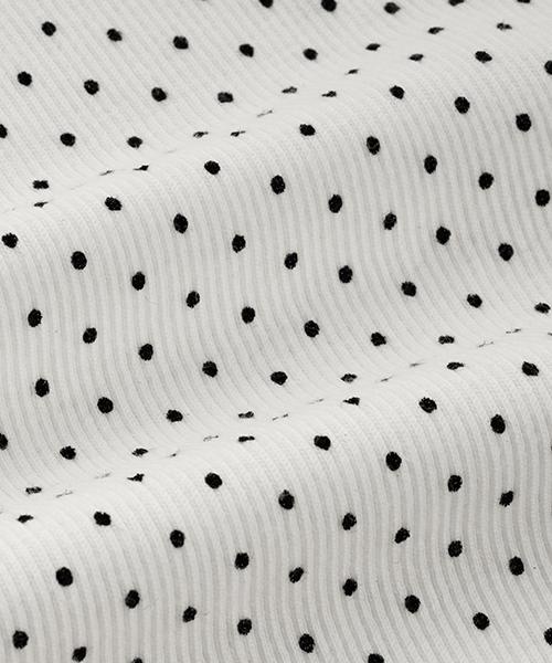 Seideu [W] Mini Dot Frill Lounge Skirt