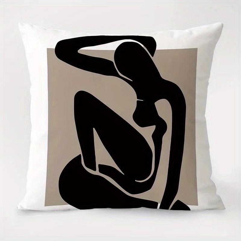 Modern Abstract Art Pillow Covers for Pattern Cushion Cover Suitable for Sofa Bedroom Car Pillow Cover