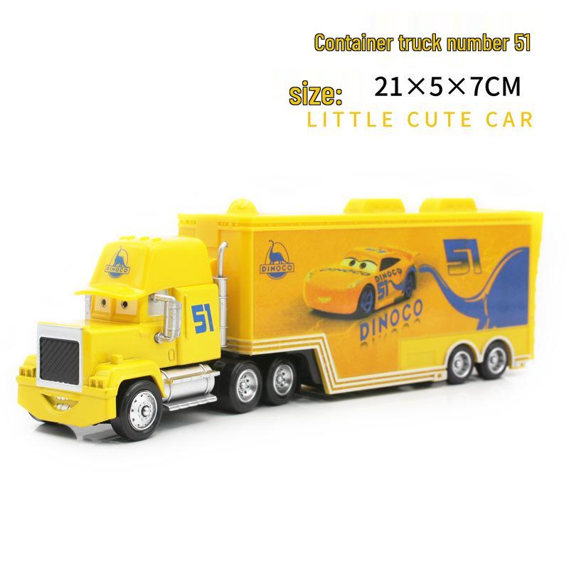 57 Varieties Cross-border Racing & Container Truck Toy Models for Children