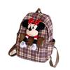 Schoolbag Cute Girl Mickey Backpack Schoolbag Korean Version Minnie Girl Middle and High School Students Large Capacity High Value Backpack