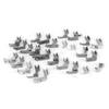 25 Pieces High Shank Sewing NaMachine Presser Foot Set, Practical Tool for Most Household Sewing NaMachines