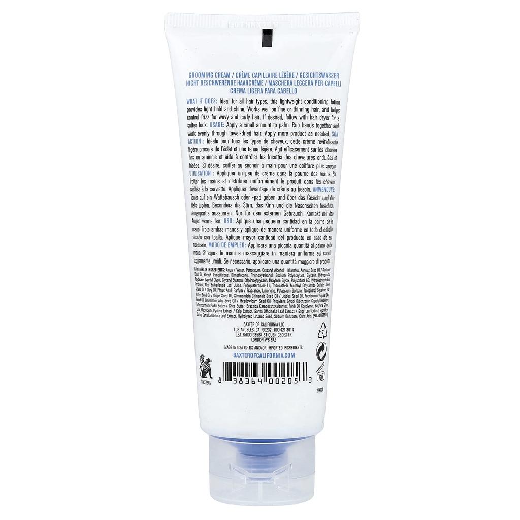 Baxter of California, Grooming Cream, Light Hold, 100ml (3.4 fl oz)