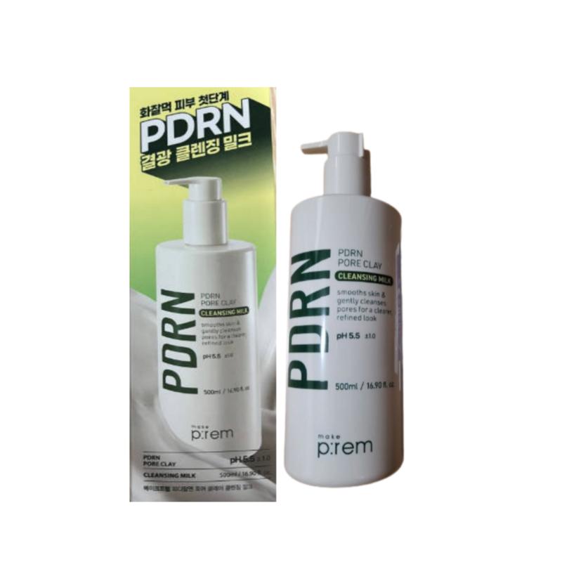 Make Prem PDRN Pore Clay Cleansing Milk 500ml, 1 Pcs