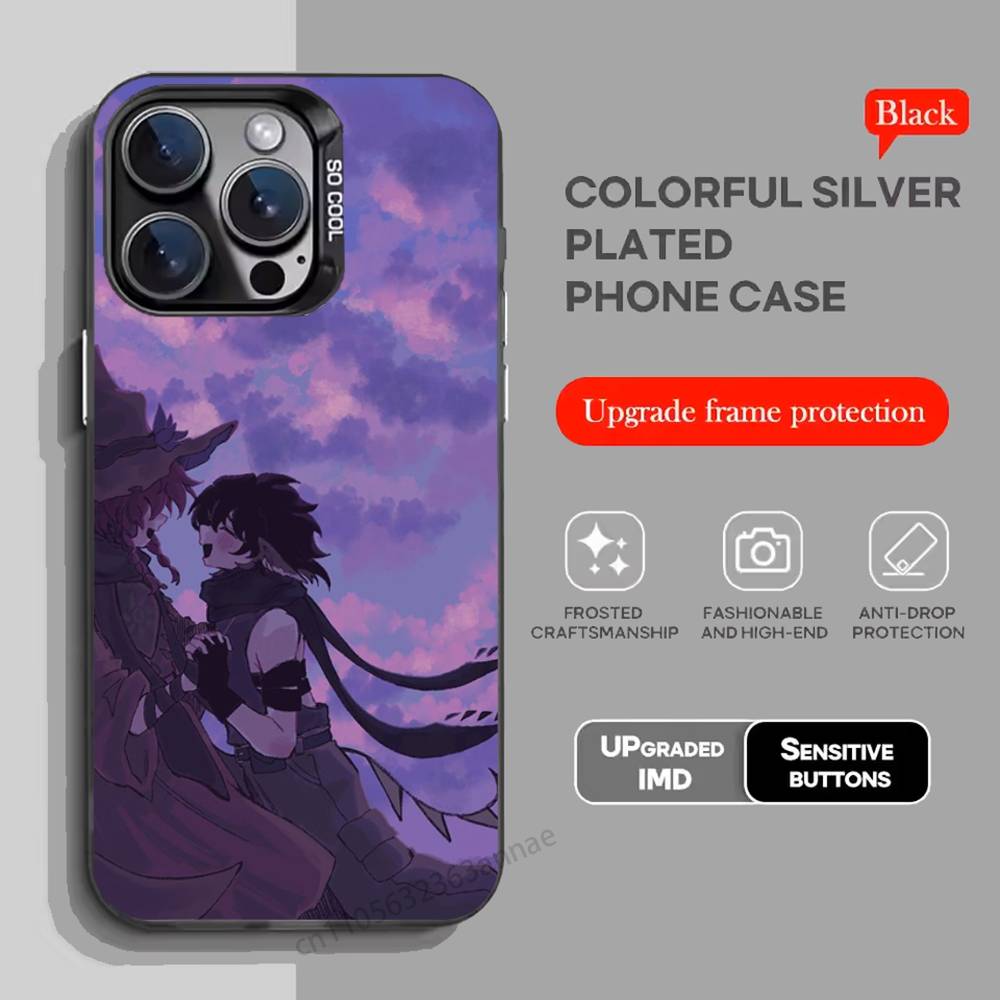 Azuretime T-Two Time A-Azure Phone Case for iPhone 15 16 Pro Max  Air SE 11 13 Pro 14 Plus 12 11Pro 15Pro Max 16e Cover
