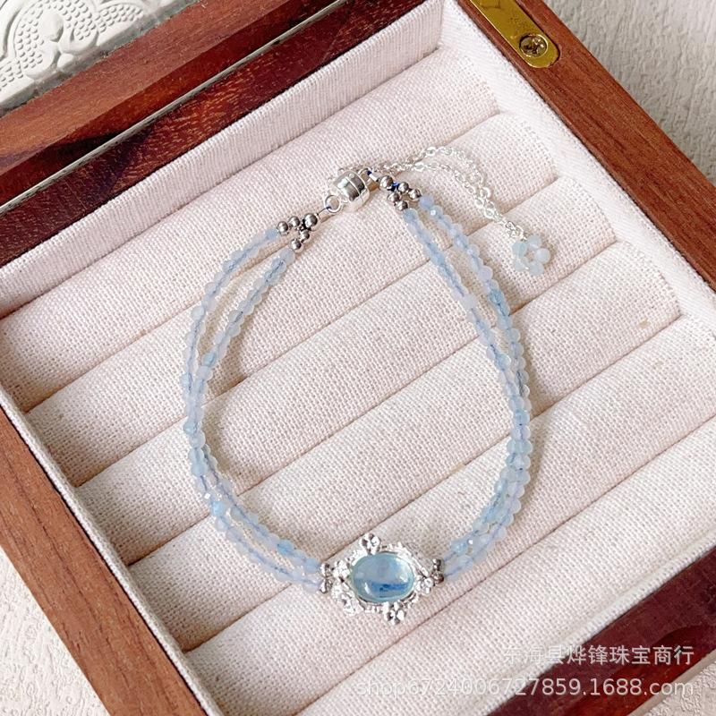 Small particle slender magic box bracelet simple pull-out adjustment women s gift