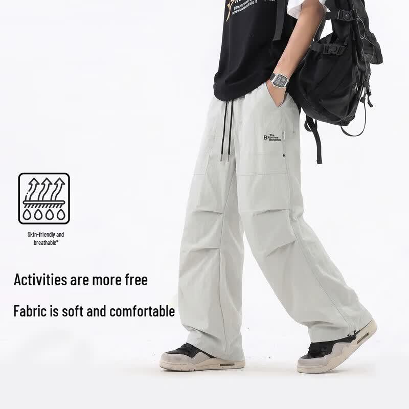 Youth Boys Loose Fit Casual Thin Pants