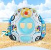Thick Inflatable Baby Car Steering Wheel Swim Ring