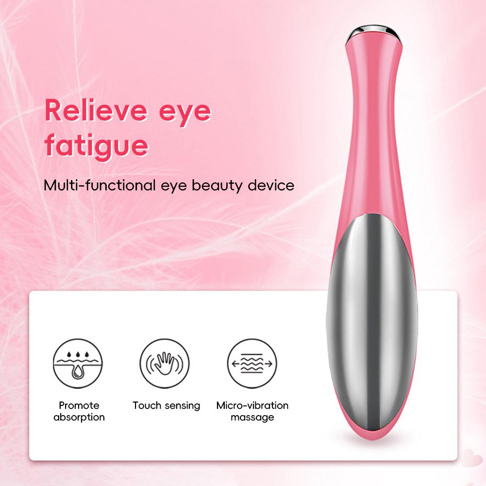 Mini Eye Massager Electric Vibration Lifting Handheld Tightening Fading Fine Line Portable Office Home Use Beauty Device