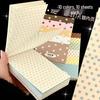 Polka Dot A7 Thick Sticky Notes Journal - 100 Double-Sided Pages