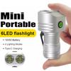 3000LM 6 LED Flashlight 4 Modes USB Rechargeable Torch Super Bright Outdoor Camping Light with Magnetic Emergency Work Lamp
