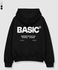 Einfaches Label Kein Extra Zweifach Oversized Hoodie Reißverschluss 4 Farben [Blbh_2002]