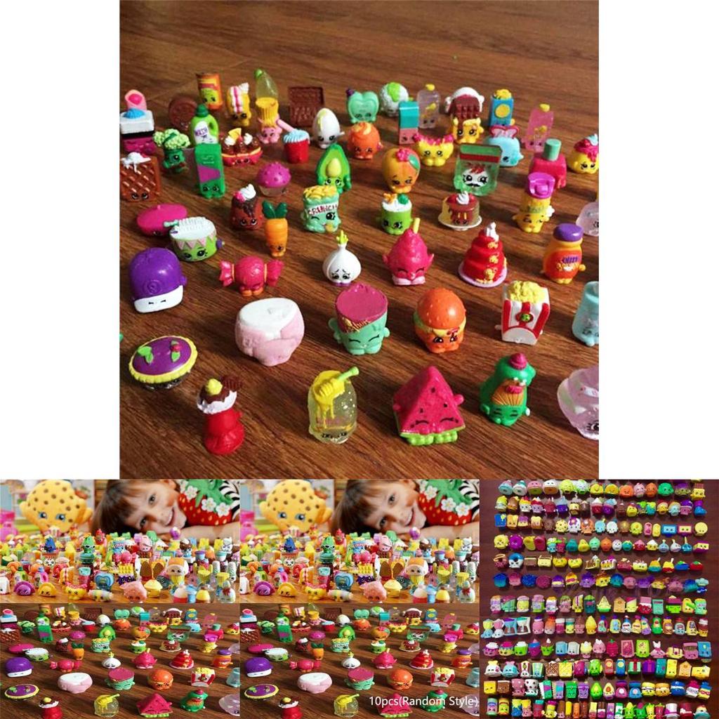Various Styles Shopkins Season 2-5 Mini Toys Perfect For Kids Playing And Studying