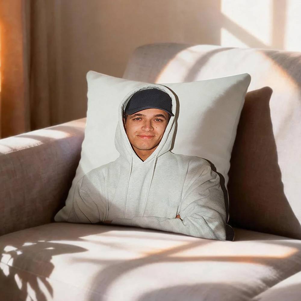 racing regulations LLando Norris Rectangle Pillow Case Pattern Printed Pillowcase For Living Room Sofa Cushion Cover