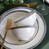 Northern Scenery 52-Piece Bone China Dinnerware Set
