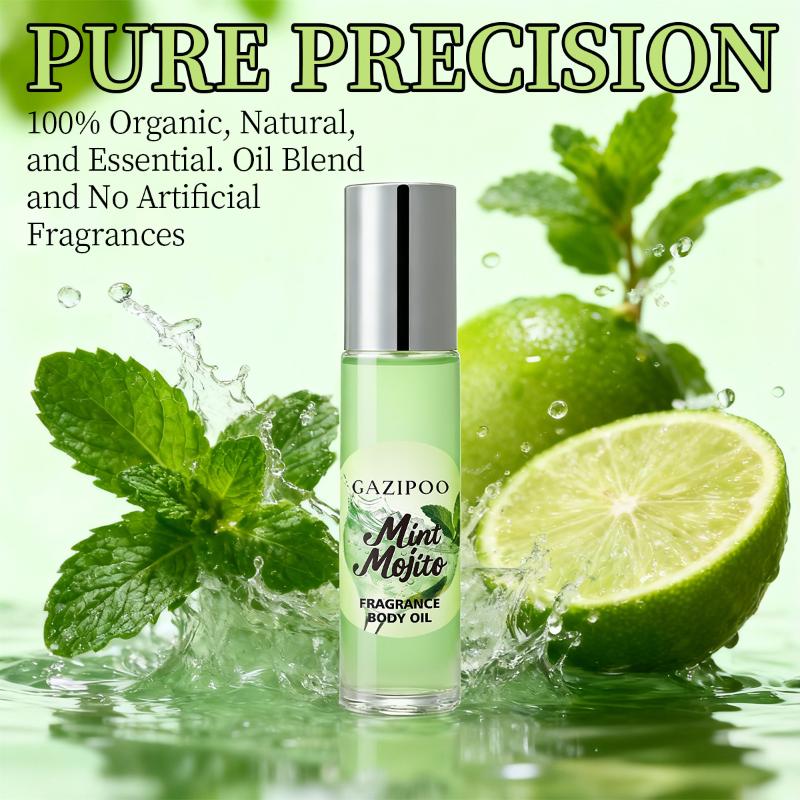 10Ml Mint Roll-On Fragrance Men'S And Women'S Fragrance Oil Dating Fresh Niche Long-Lasting Fragrance