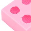 3D Strawberry Shape Strawberry Silicone Mold 4-Cavity Baking Mould Chocolate Mold  Party Decoration