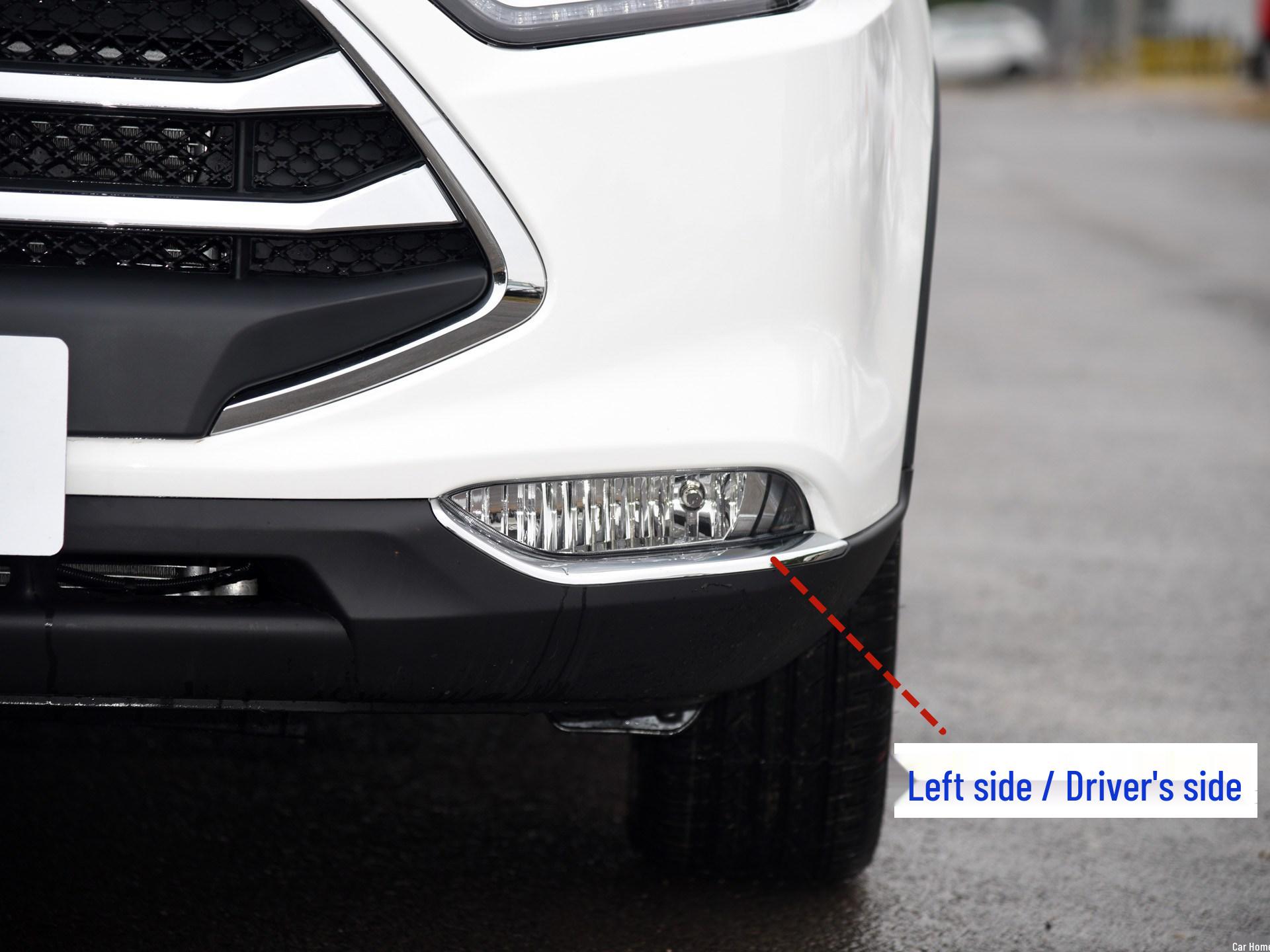 

S3 Fog Light Frame: Electroplated Decorative Strip for Second Gen Ruifeng Front Bumper (Left/Right) 1 Piece