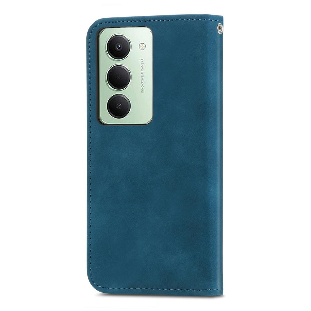 Dla Xiaomi Redmi 15 5G (Światowy) (169mm) Skórzane etui z uchwytem na karty, magnetycznie absorbowane etui na telefon