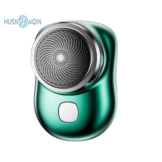 

Портативная мини-бритва для мужчин — 1 комплект, перезаряжаемая от USB, для влажного и сухого использования, малошумная, набор высокоскоростных электробритв зелёный