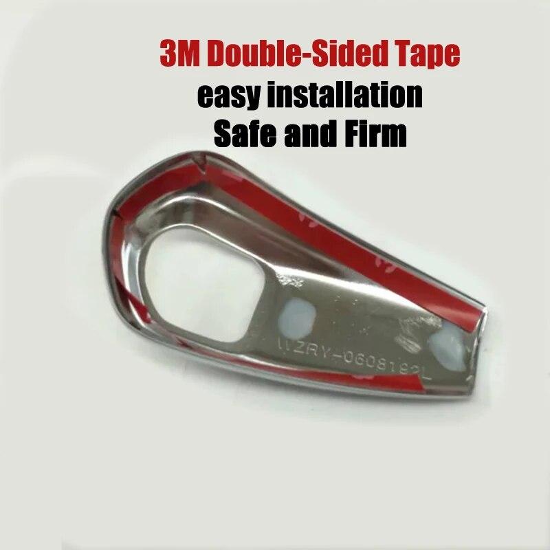 Car Gear Head Shift Knob Cover Gear Shift Handle Trim Sticker For Honda CR-V CRV 2015 2016 ABS Car Styling Accessories