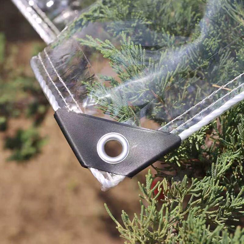 ZISIZ Transparent Weatherproof Balcony Tarp