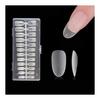 [ALLEVG] Nail Tips, Ultra Thin Short, Sanded Matte Finish, Full Coverage, Plain Tips, For Practice, 240 Pieces (Suitable for Beginners), Easy To