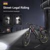 Eleglide Eleglide Mopride 2 29" Preto Plugue EU Step-Over 36V18Ah 250W Bicicleta Elétrica