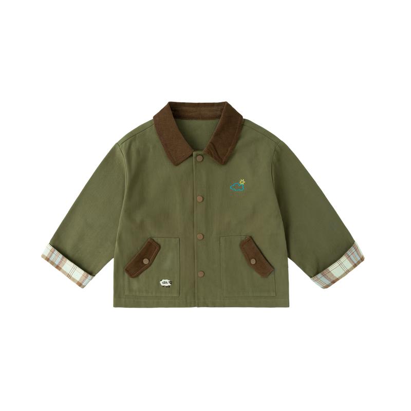 Dudujia Kids' Korean Style 100% Cotton Fall Windbreaker Jacket