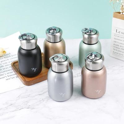 300 ml Mini-Kaffee-Vakuumflaschen, schöne Thermoskanne, tragbare Reise-Wasserflaschenbecher