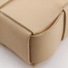 BOTTEGAVENETA Candy Cassette Shoulder Bag 666688 VMAY1 Intrecciato Beige Lambskin Unisex Used