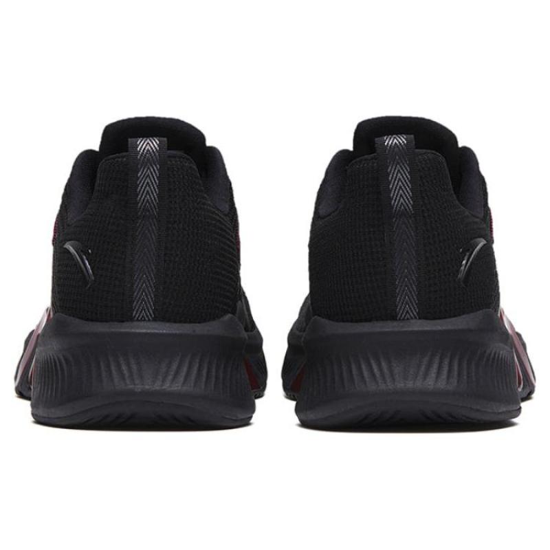 Anta Stable As A Mountain 2 Cushioning Anti-Slip And Wear-Resistant Low-Top Training Shoes Men's Black Red Sneakers 112317786-1