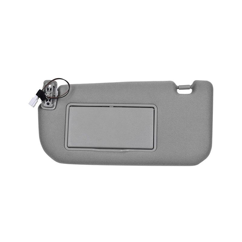 Sun Visor for Kia Sportage 2005 2006 2007 2008 2009 2010 Car Sun Visor, Beige Gray, Left Wired with Light Model 85202-1F090LX