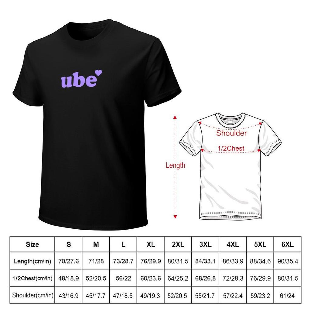 Maglietta Ube HaloHalo Viola Patata Dolce Carina Divertente Maglietta Anime Magliette Larghe Top Taglie Forti Maglietta Anime Abbigliamento Uomo