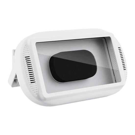 

Тримач для телефону на душ 360 Тримач на дзеркало у ванній Водонепроникний Настінний Обертання на 360° та Регульований кронштейн