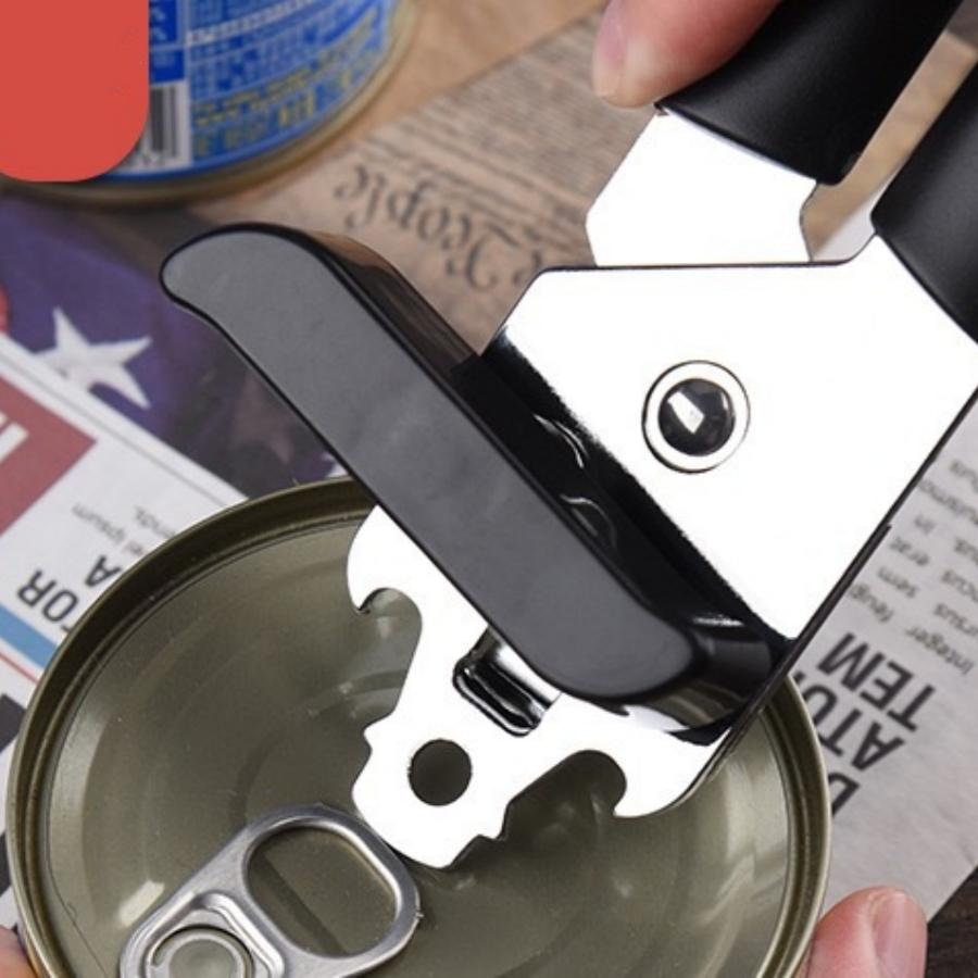 1pc Stainless Steel Multifunctional Professional Can Manual Can Opener Craft Beer Grip Can Opener Bottle Opener Kitchen Gadgets