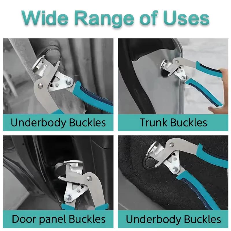 1pc Car Clip Pliers Car Panel Removal Tool Snap Pliers Easy Remove Fasteners Professional Auto Repair Kit For Plastic/Nut Removal