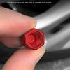 4Pcs Car Wheel Tire Valve Caps Metal Waterproof Dust Covers For BYD Atto 3 E6 Tang F3 Song Qing Yuan I3 S7 G3 M6 L3 D1 S6 F0 E5