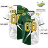 Custom Split Personalized Lightning Pattern Football Jersey Personlized Team name and you name, number V-Neck T-Shirts