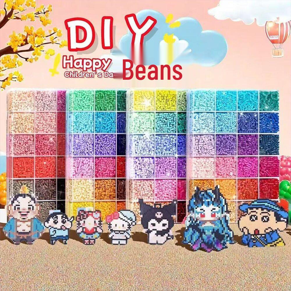 Набор бусин Perler 2,6 мм 3D Fusion DIY: Развивающие бусины для рукоделия