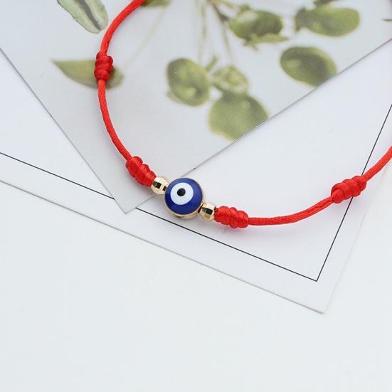 6Pcs Evil Eye Bracelet 7 Knot Lucky Protection Women Men Family Accessories