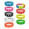 2 Pcs Silicone Charm Bracelets for Kids Adjustable Wristband
