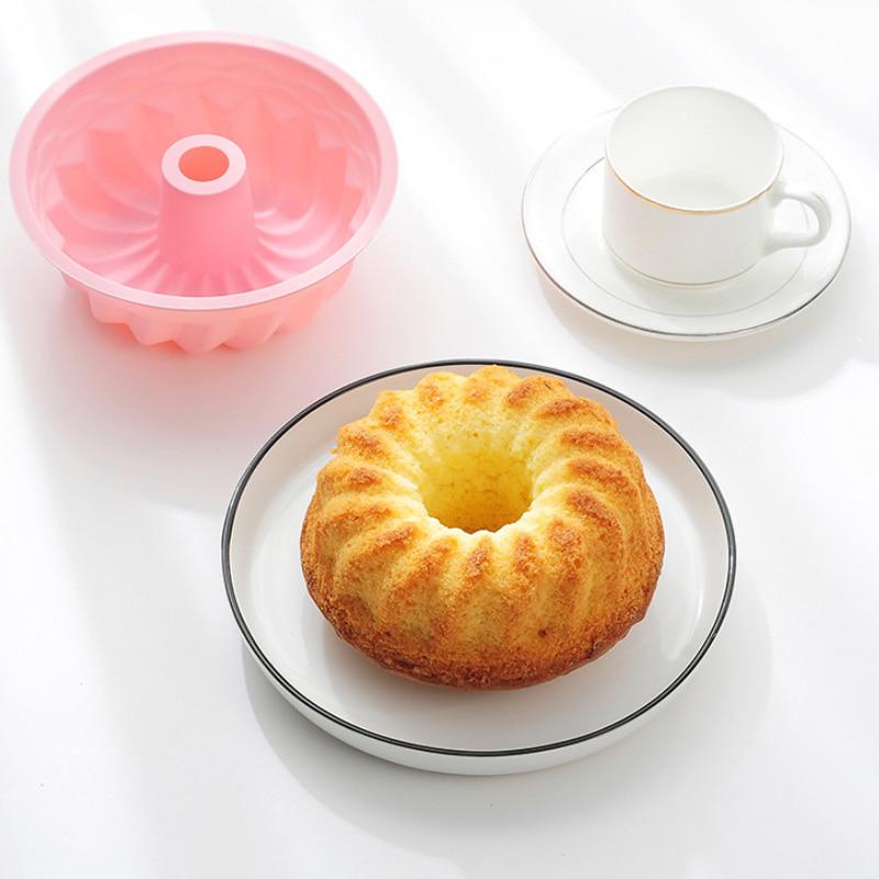 6 Inch Bakeware Cake Mold Household Steamable Silicone Bakeware Non-stick Round Kitchen Baking Tools