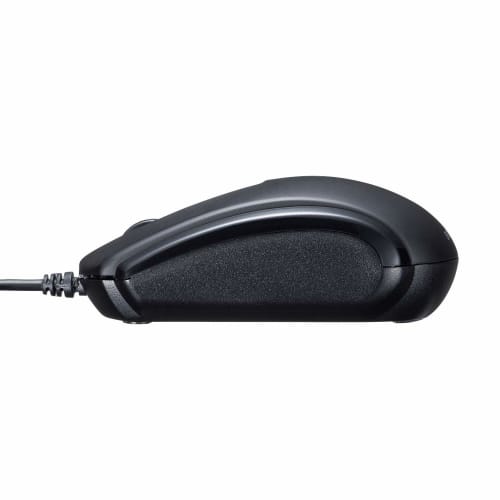 Sanwa Supply USB Type-C Wired Mouse Blue LED Compatible with Windows and Mac Black MA-BLC158BK