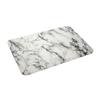 White Marble Texture Doormat Mat Anti-Slip Abstract Art Kitchen Bathroom Balcony Rug Carpet 40*60cm