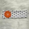 Y2K Subculture Large button polka dot headband photography dressing yoga Going out on the Street INS decoration accessories
