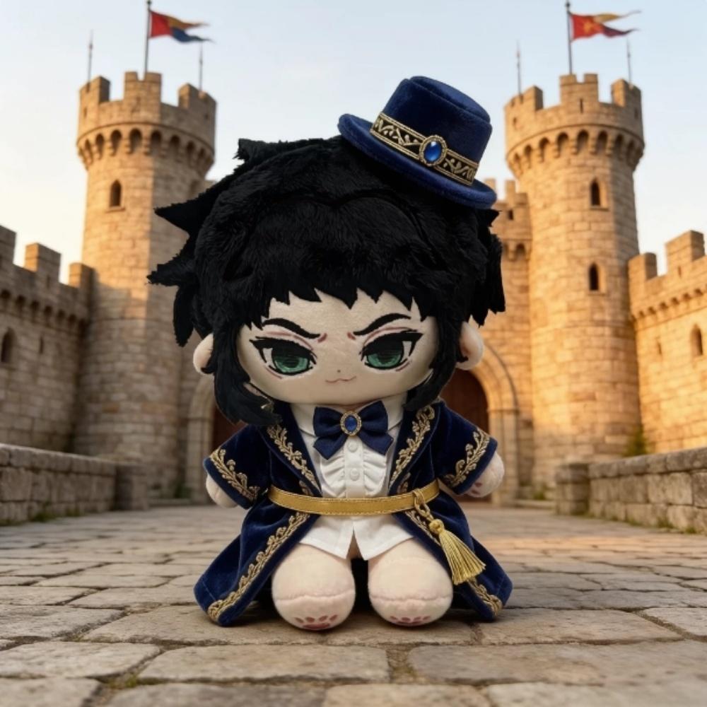 Demon Slayer Kaigaku Plush Doll 20Cm Cotton Anime Merchandise Birthday Fans Gift