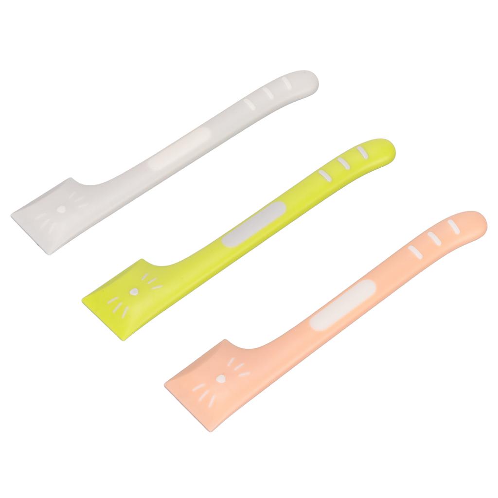 3pcs Pet Food Can Spoons Multifunction Dishwasher Safe Dog Canned Spoon with Long Handle
