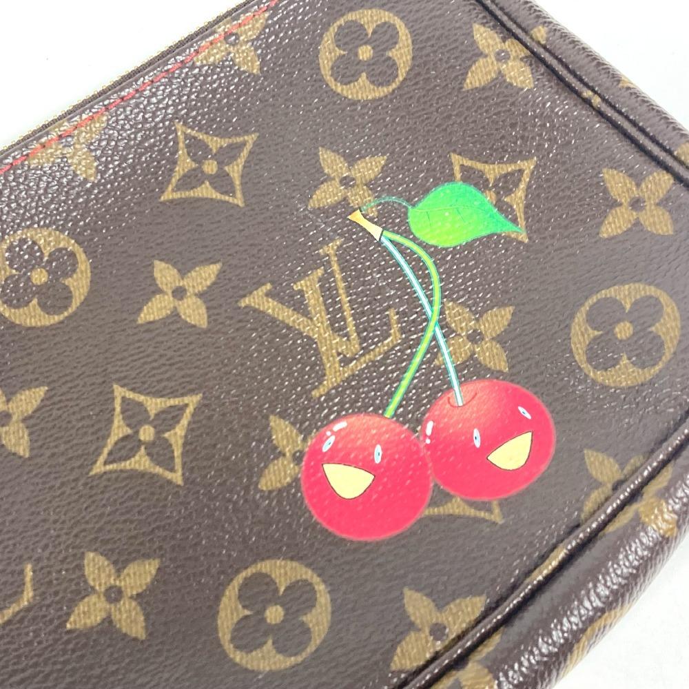 Louis Vuitton M95008 Monogram Cherry Murakami PochetteAccessoires bag pouch