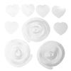 6Pcs Red 90Cm Heart Swirl Hanging Decor Spiral Love Pendant for Party Wedding Birthday Christmas Decoration Love Hanging Swirl